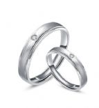 18K钻石戒指—男款